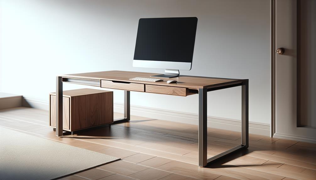 sleek and clutter free workspaces